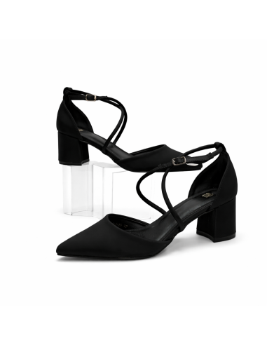 MARY JANE NEGRO TIRAS CRUZADAS