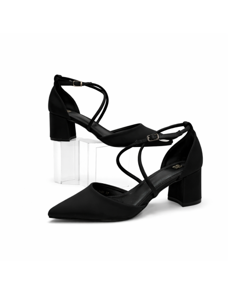 MARY JANE NEGRO TIRAS CRUZADAS